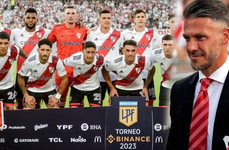 Formación River Plate Liga Profesional 2023 Martín Demichelis