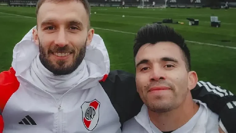 Germán Pezzella Marcos Acuña River Plate