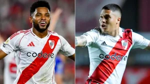 Juanfer Quintero Miguel Borja River Plate