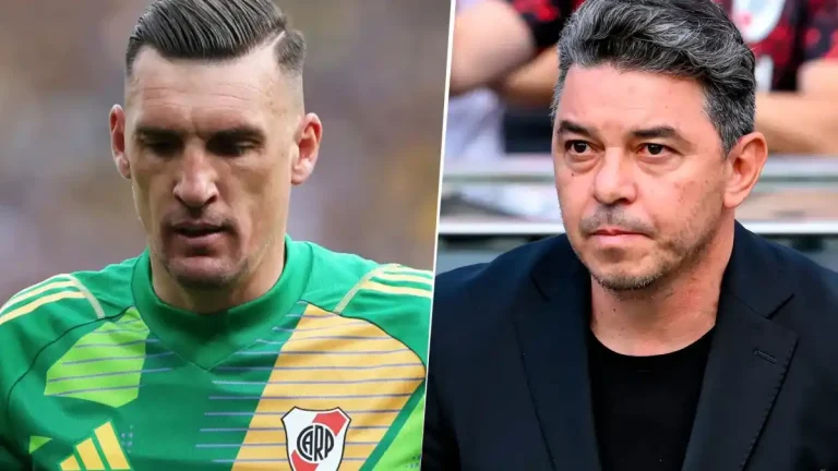 Franco Armani Marcelo Gallardo River Plate