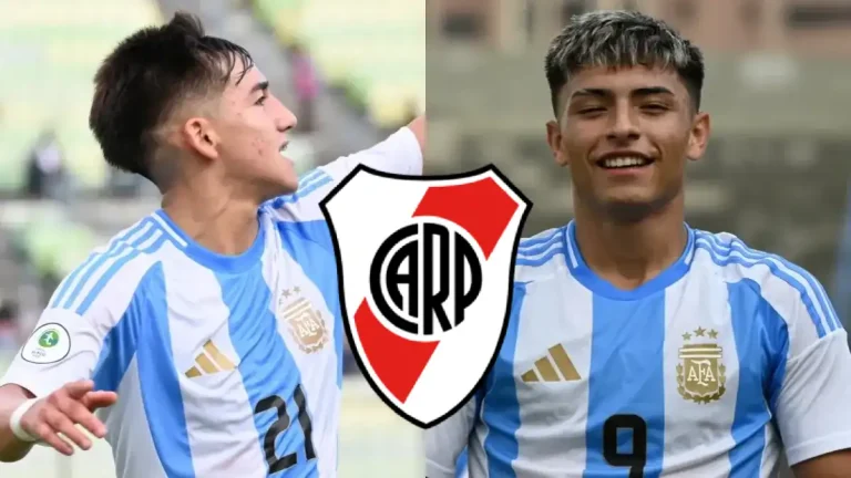 Ian Subiabre Agustín Ruberto River Plate